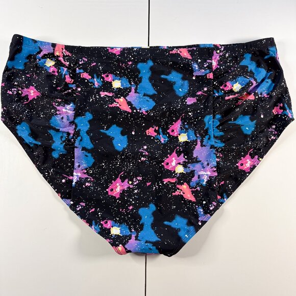 Swim suit bottoms Galaxy pattern plus size - Picture 1 of 5